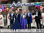 Fasching 2022: Inthronisation des Narrhalla Prinzenpaare @ Prunkhof des Münchner Rathauses am 08.01.2022 (©Fotos: Martin Schmitz)